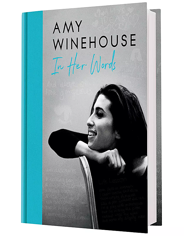 Portada del nuevo libro de Amy Winehouse