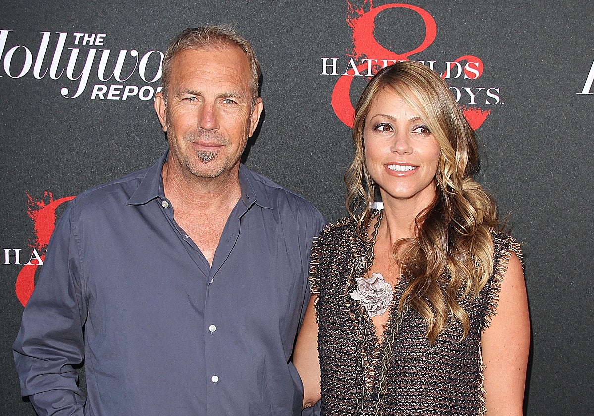 Kevin Costner y su exmujer Christine Baumgartner