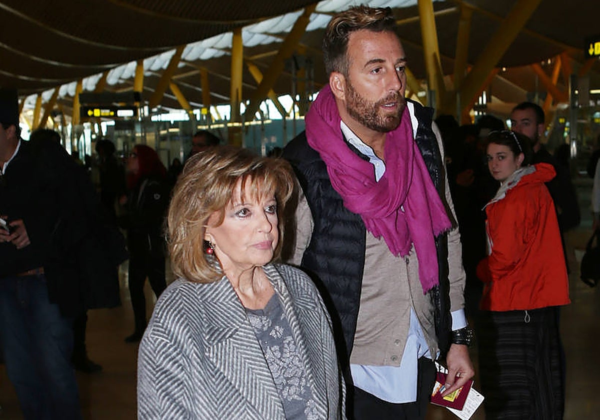 María Teresa Campos y Raúl Prieto