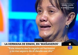 La hermana de Edwin Arrieta se dirige a Rodolfo Sancho: «Si quiere venir a mi casa, nosotros le recibimos»