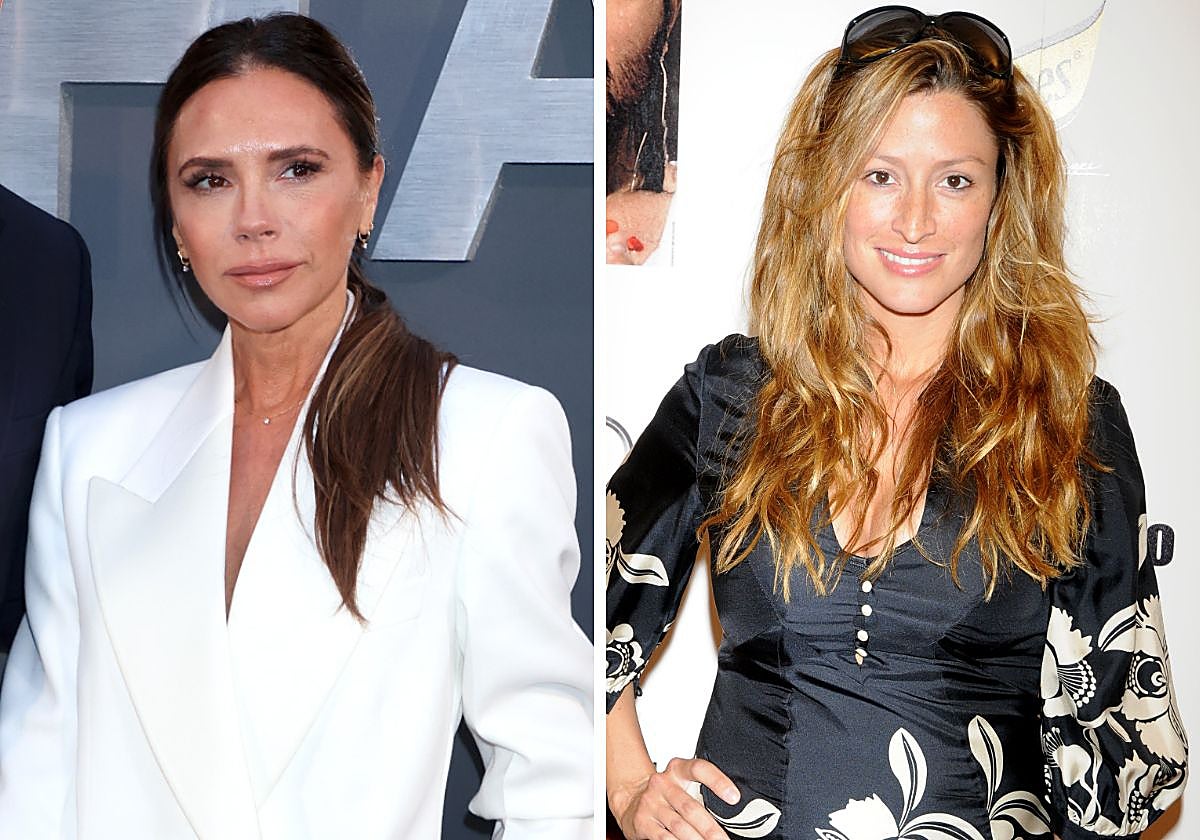 Victoria Beckham y Rebecca Loos