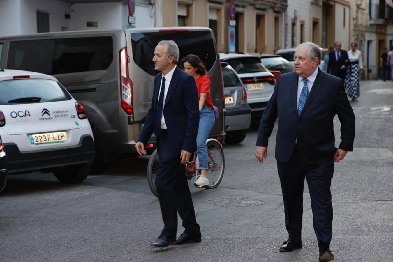 Fernando Martínez de Irujo, a su llegada a la parroquia de San Román