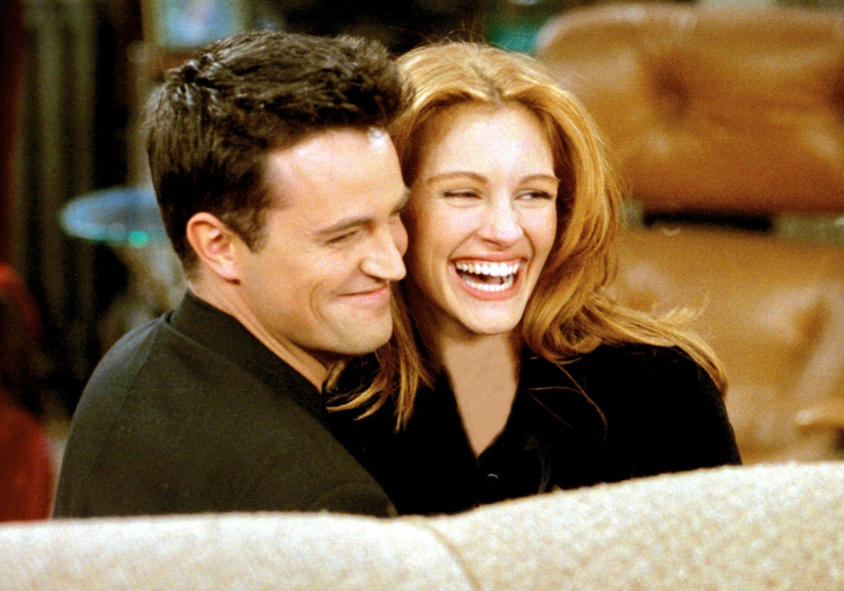 Julia Roberts y Matthew Perry