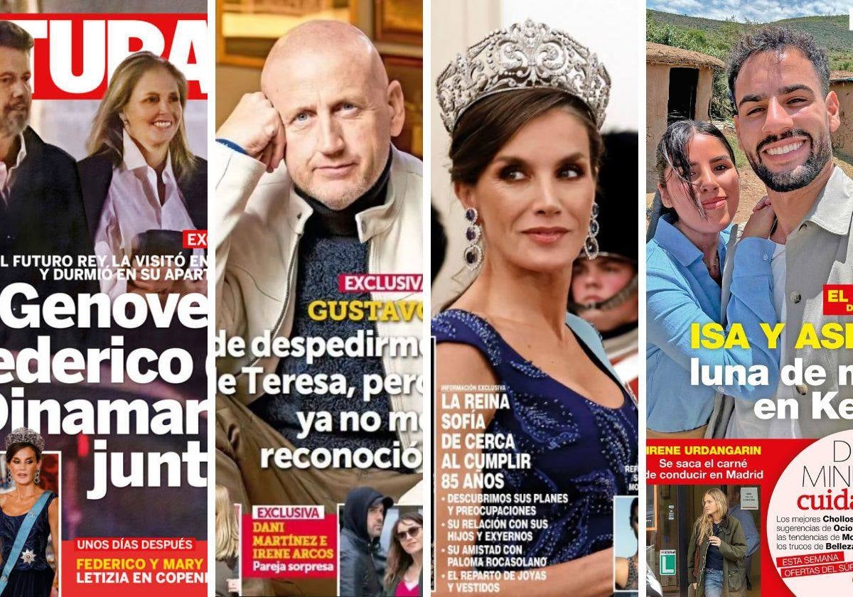 Las fotos de Genoveva Casanova y Federico de Dinamarca: las revistas de la semana