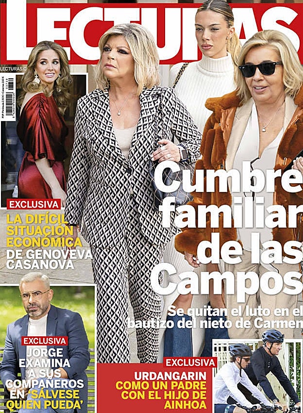 El bautizo del nieto de Carmen Borrego y la entrevista de Shakira: las revistas de la semana