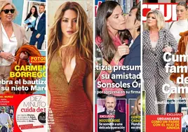 El bautizo del nieto de Carmen Borrego y la entrevista de Shakira: las revistas de la semana