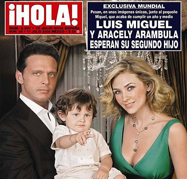 Luis Miguel responde con dureza a la imputación de su ex por el presunto impago de la manutención de sus hijos