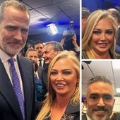 Belén Esteban y Kiko Hernández: las fotos de los colaboradores de Sálvame con los Reyes que se han hecho virales