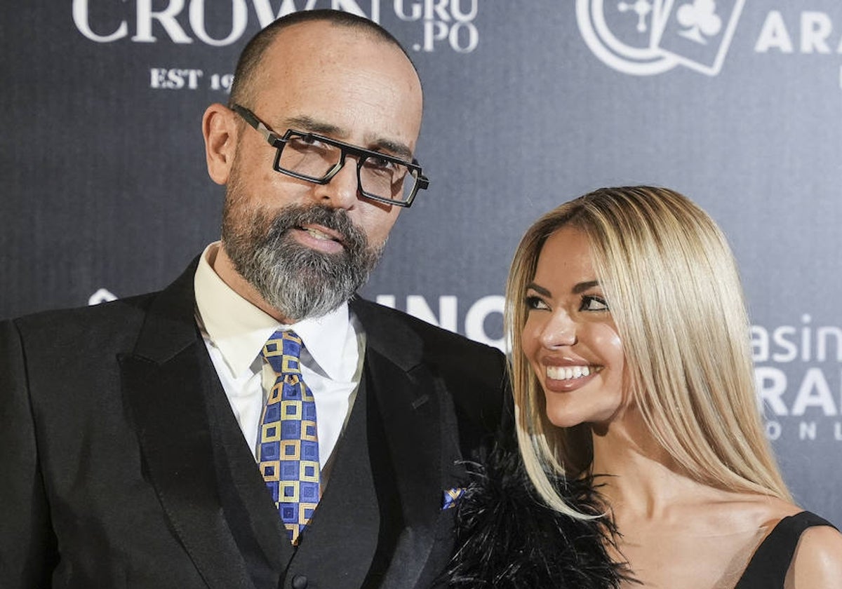 Risto Mejide y Natalia Almarcha en los premios Antenas de Oro