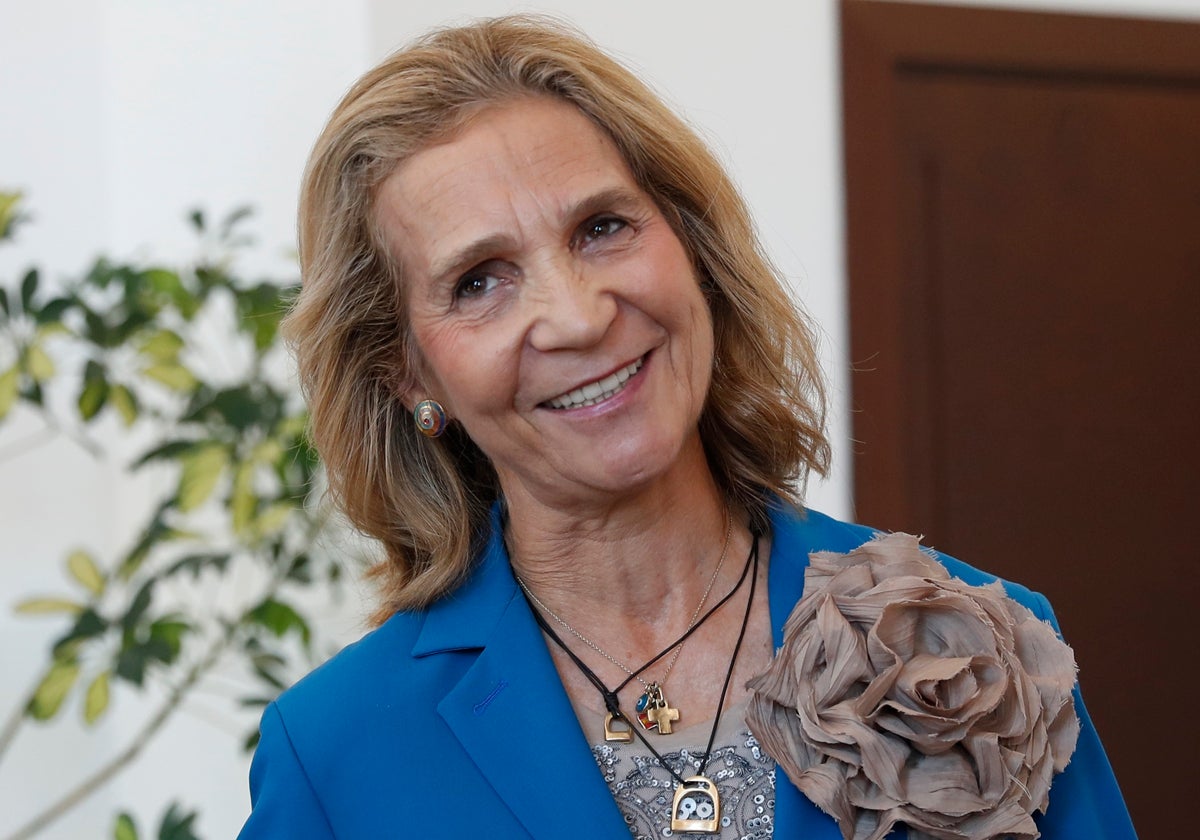 La Infanta Elena de Borbón