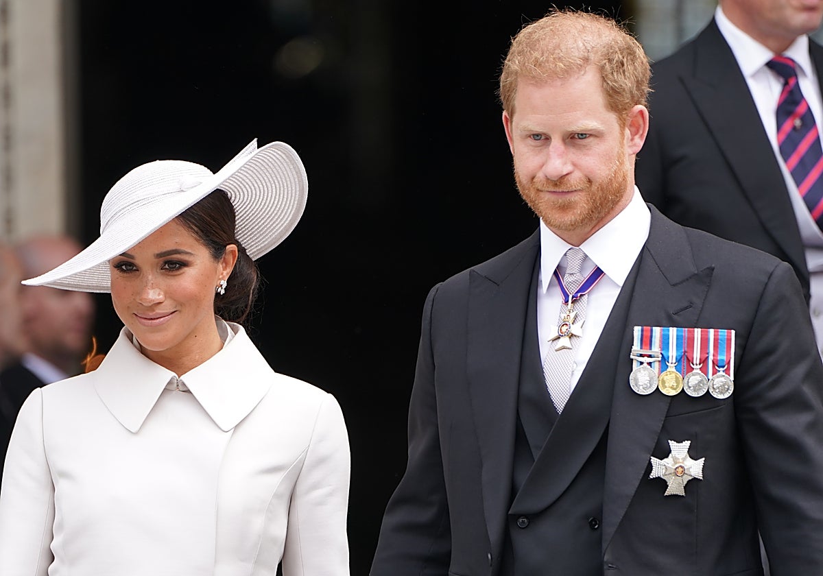 Meghan Markle y el príncipe Harry