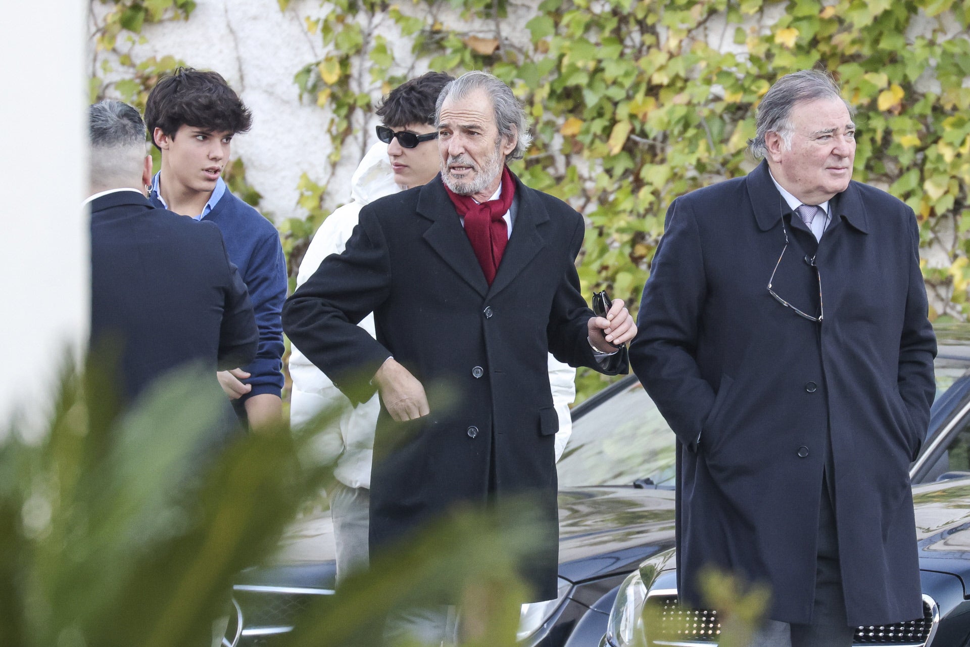 Javier y Juan Antonio García Obregón, hermanos de Ana