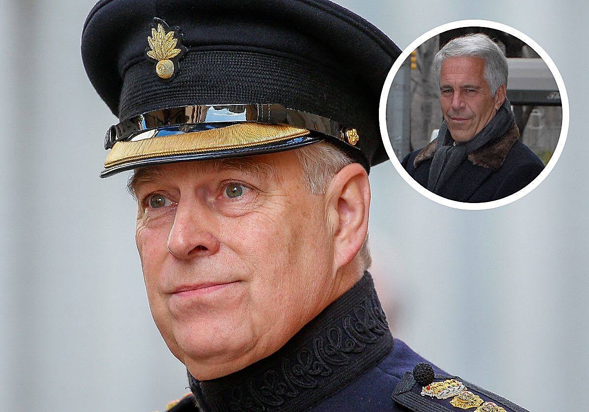 El Príncipe Andrés y Jeffrey Epstein