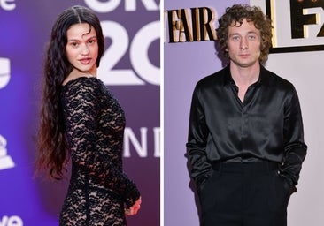 Rosalía, Jeremy Allen White y el beso que confirma por fín su relación