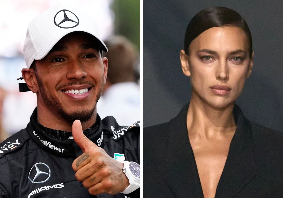 Lewis Hamilton e Irina Shayk