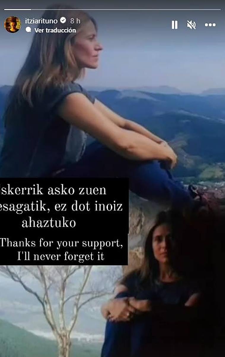El mensaje completo de Itziar Ituño