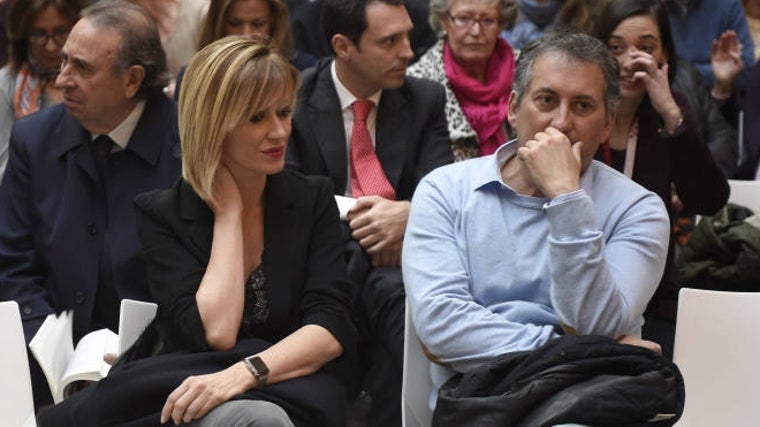Suanna Griso junto a su marido