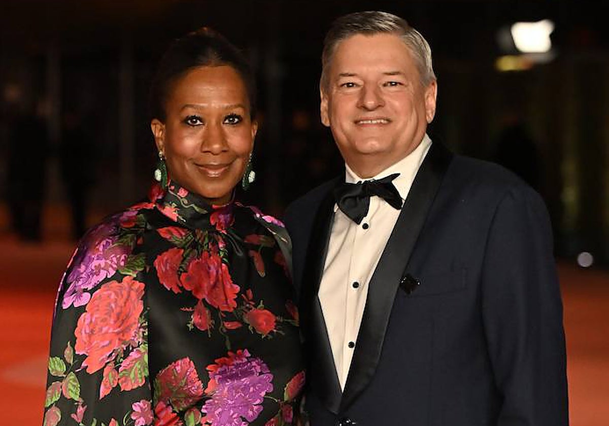 Nicole Avant y Ted Sarandos