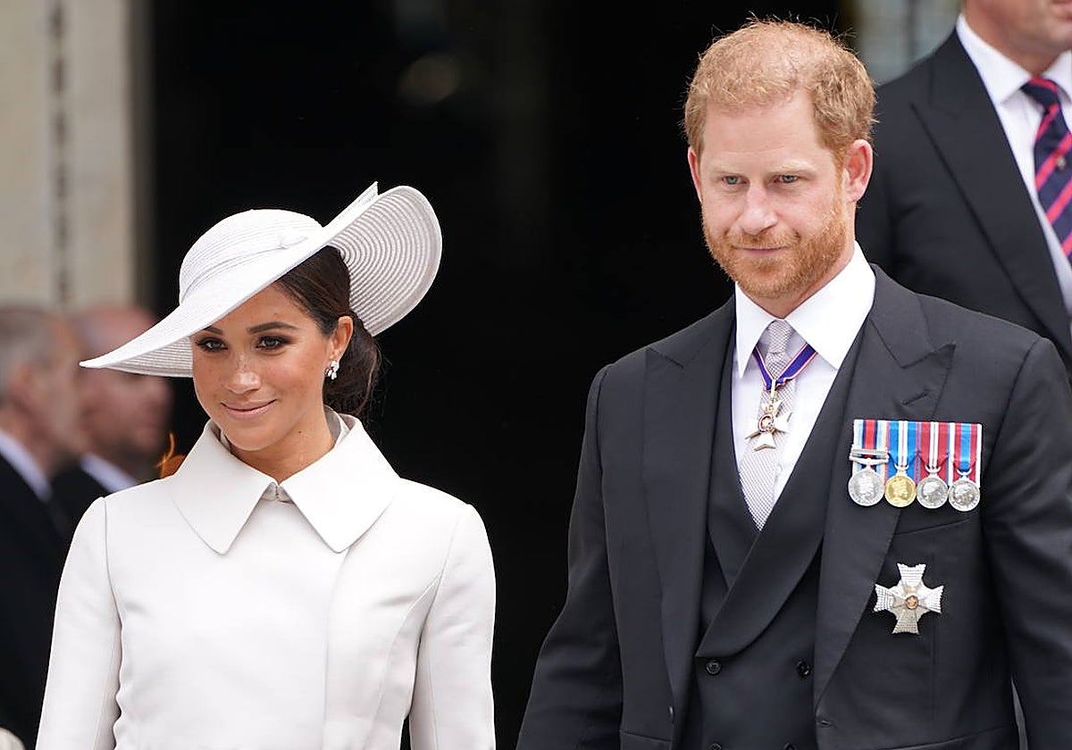 Meghan Markle y el príncipe Harry