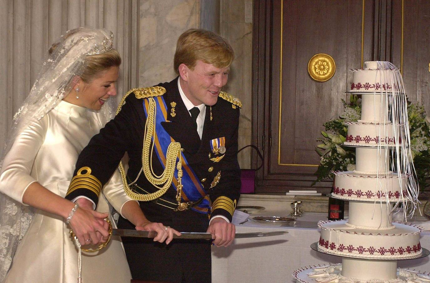 Los 22 años de matrimonio de Guillermo y Máxima de Holanda, en imágenes