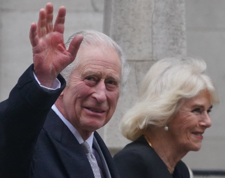 El Rey Carlos III y la Reina Camila