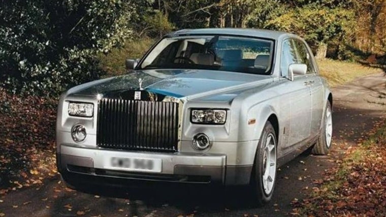 El vehículo Roll Royce Phantom