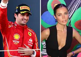 Quién es Rebecca Donaldson, la novia modelo de Carlos Sainz y su gran apoyo tras su tercera victoria en F1