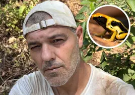 Frank Cuesta al borde de la muerte por culpa de una rana venenosa