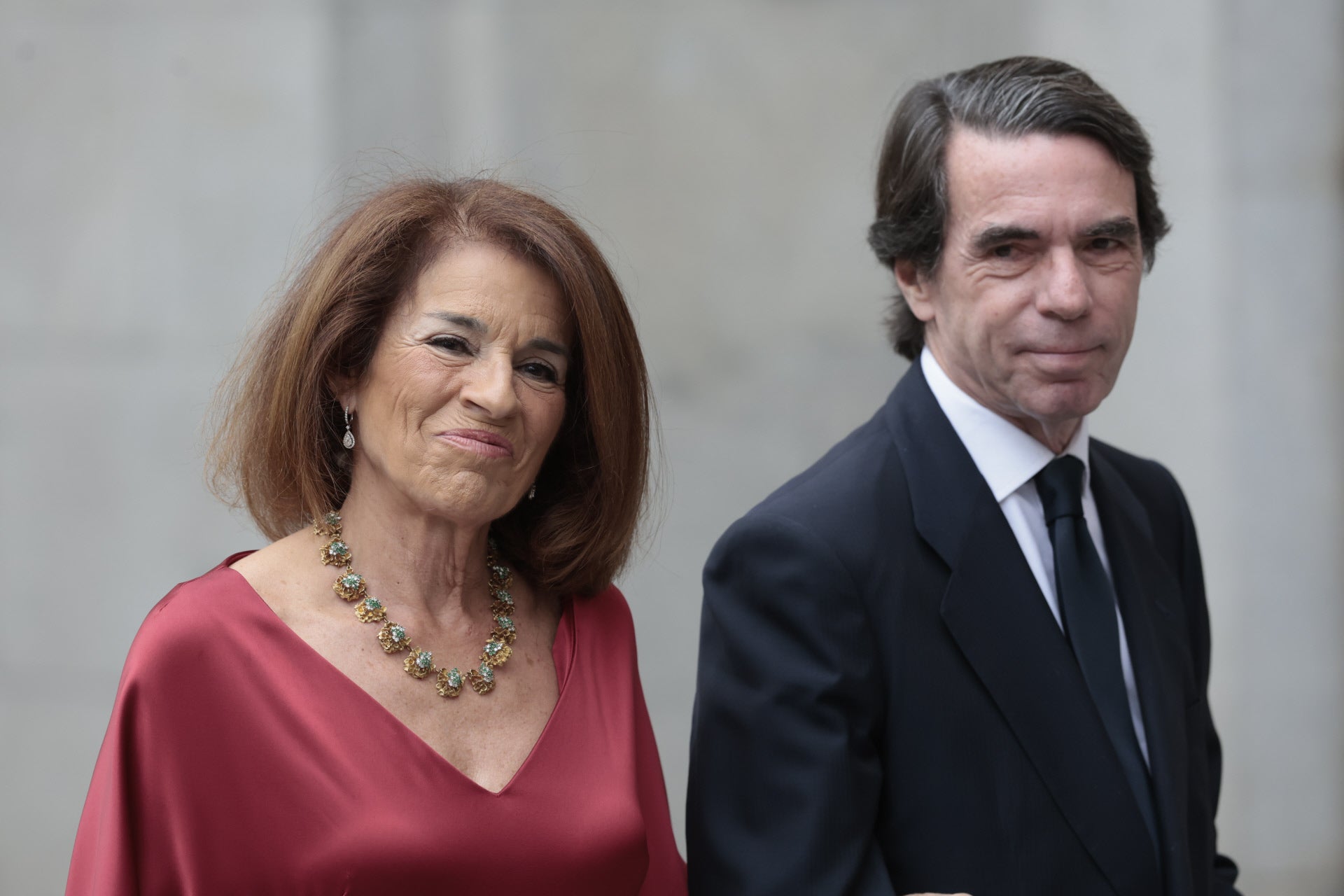 Ana Botella y José María Aznar