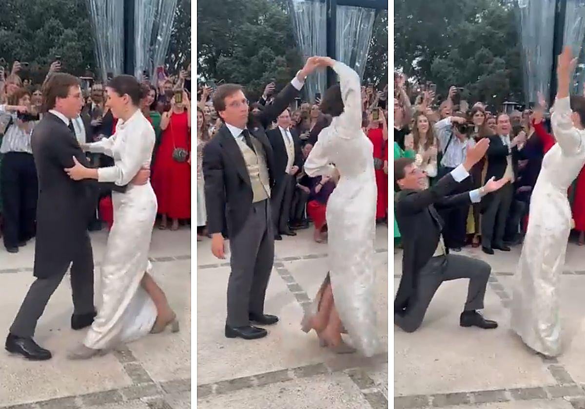 El comentado chotis de Almeida y Teresa Urquijo en su boda