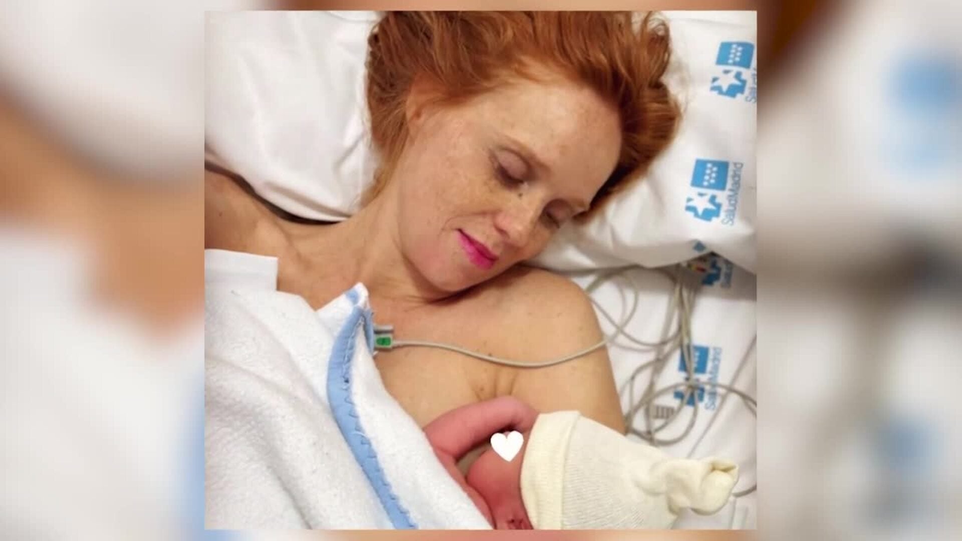 María Castro se convierte en mamá de tres... le da la bienvenida a su hija Emma