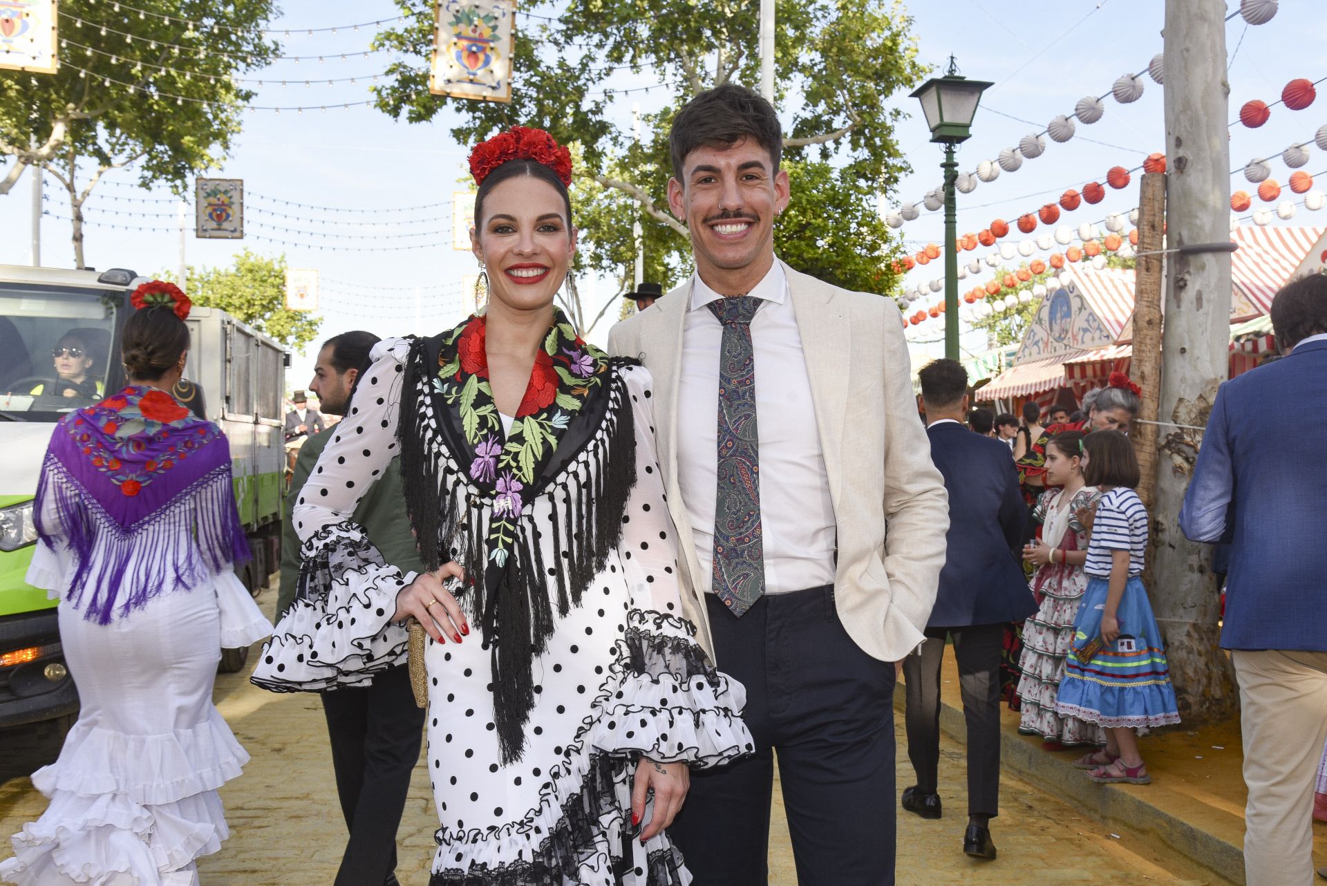 El cantante Luitingo y la modelo Jesica Bueno