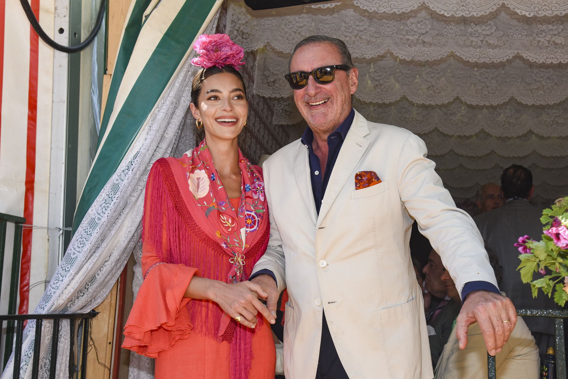 Carlos Herrera y su hija Rocío Crusset