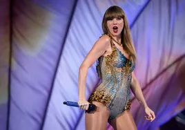 Taylor Swift, durante un concierto en Australia el pasado año.