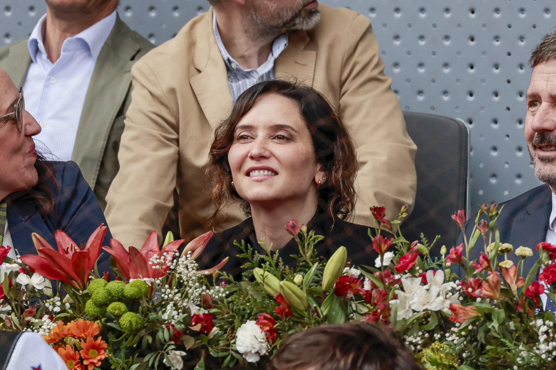 Isabel Díaz Ayuso disfrutó del partido de Rafa Nadal