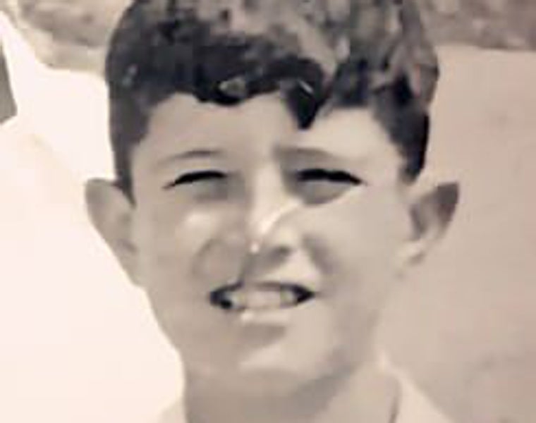 Francisco con nueve años