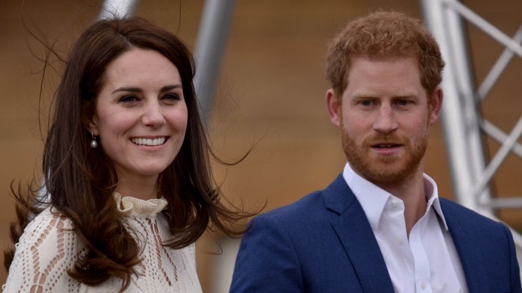 Kate Middleton y el Príncipe Harry