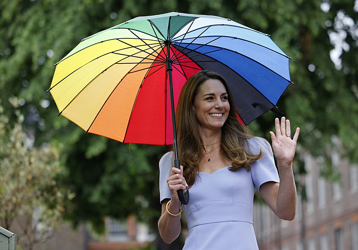 Kate Middleton, en uno de sus actos de apoyo a la Real Fundación para la Primera Infancia.