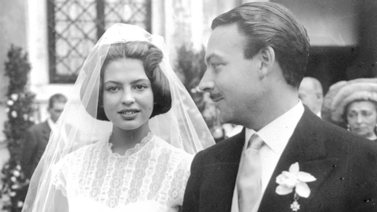 La boda del príncipe Alfonso de Hohenlohe con Ira de Furstenberg