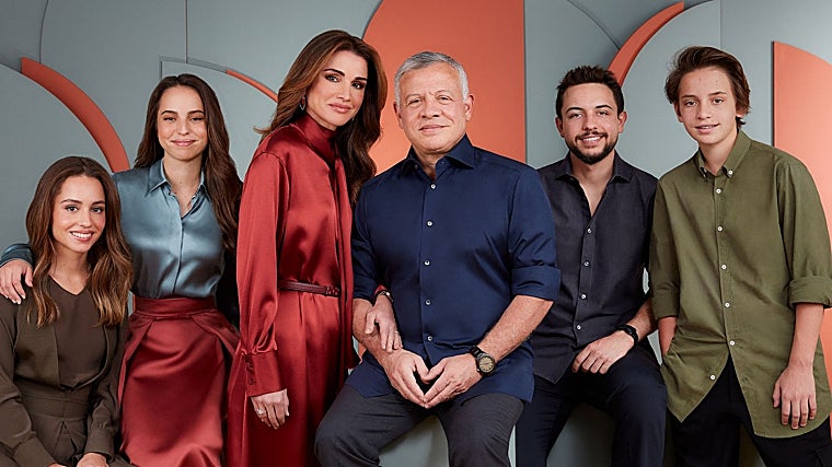 La Familia Real jordana al completo