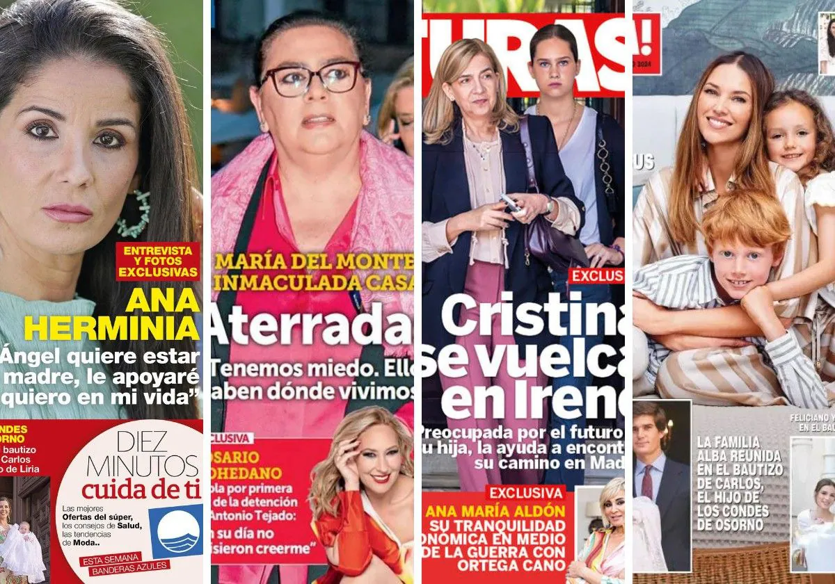 Del miedo de María del Monte a la boda de Julián Muñoz: las revistas de la  semana