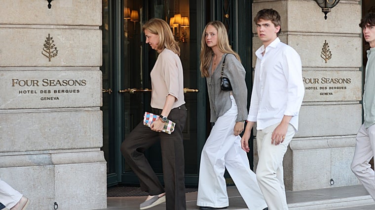 Irene Urdangarin y su familia