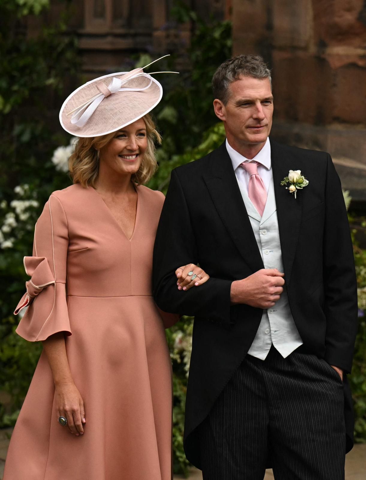La boda del duque de Westminster y Olivia Henson en Chester, en imágenes
