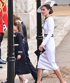 Imagen secundaria 2 - Kate Middleton reaparece en público por primera vez este sábado en el Trooping the Colour en honor al Rey Carlos III