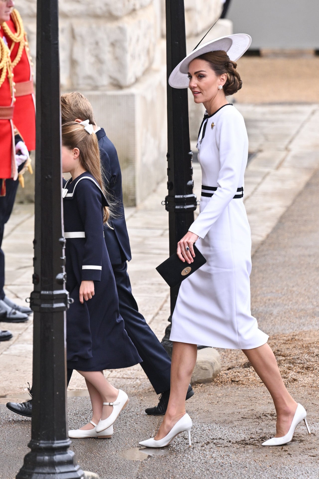 Las imágenes del Trooping the Colour en honor al Rey Carlos III con Kate Middleton como protagonista