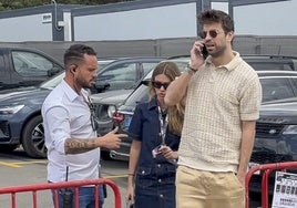 Gerard Piqué y Clara Chía reaparecen en la Fórmula 1