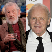 Anthony Hopkins celebra la recuperación de Ian McKellen con un conmovedor vídeo
