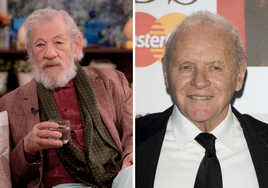 Anthony Hopkins celebra la recuperación de Ian McKellen con un conmovedor vídeo