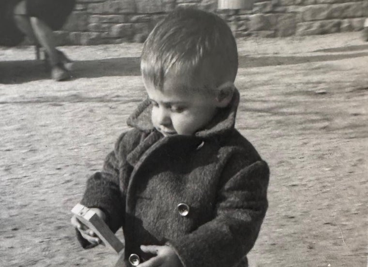 Jordi González de pequeño