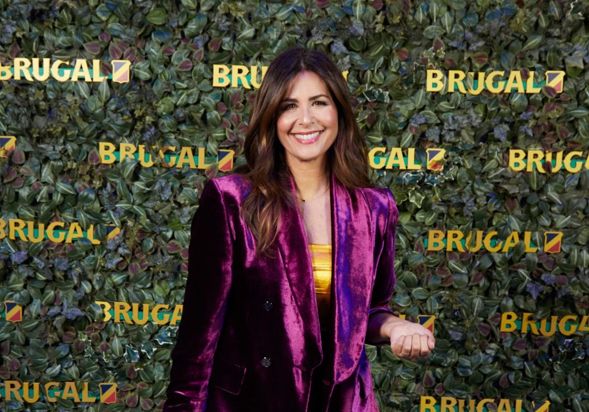 Nuria Roca en el evento, «Amistades Verdaderas» de Brugal